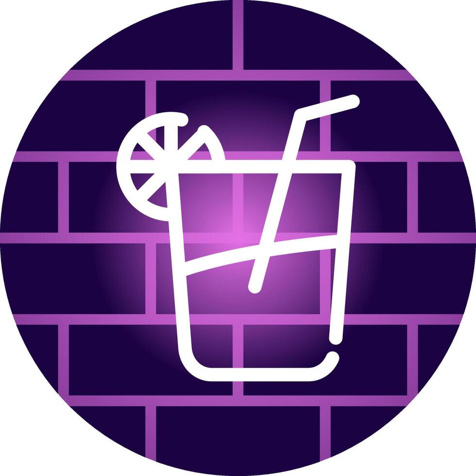 Cocktail Creative Icon Design vector
