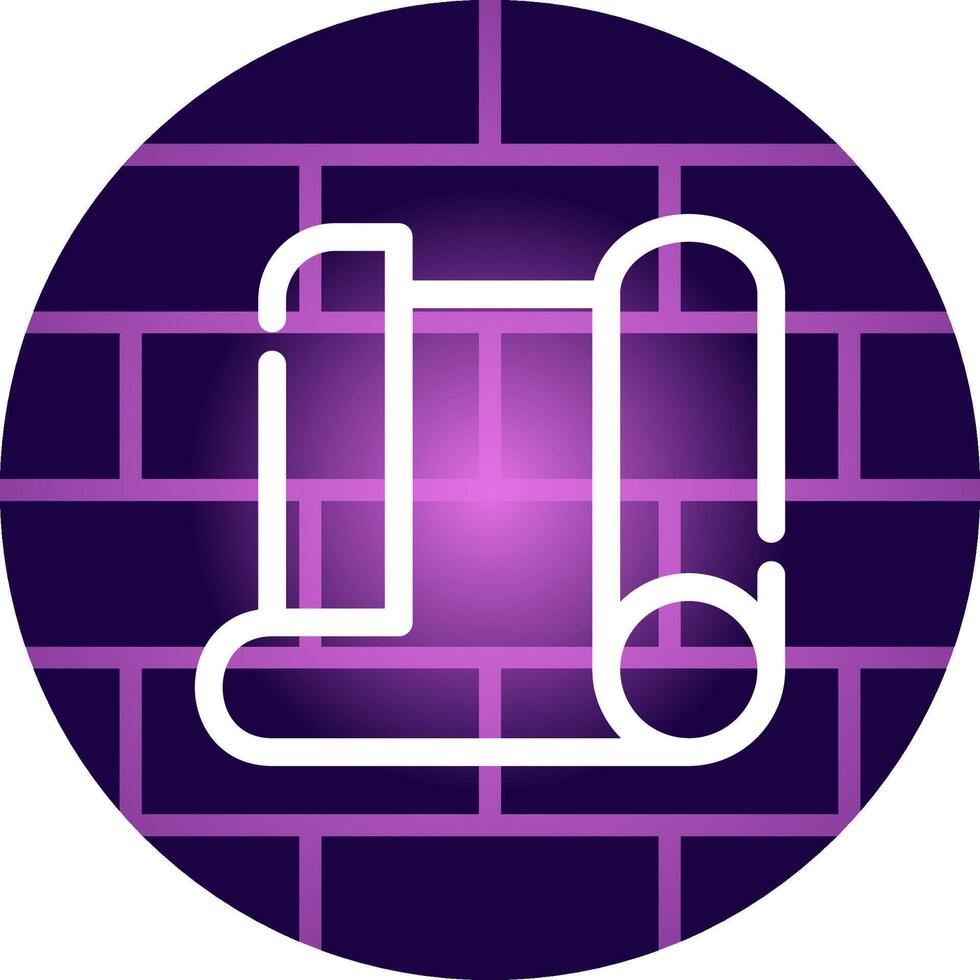 Paper Roll Creative Icon Design vector