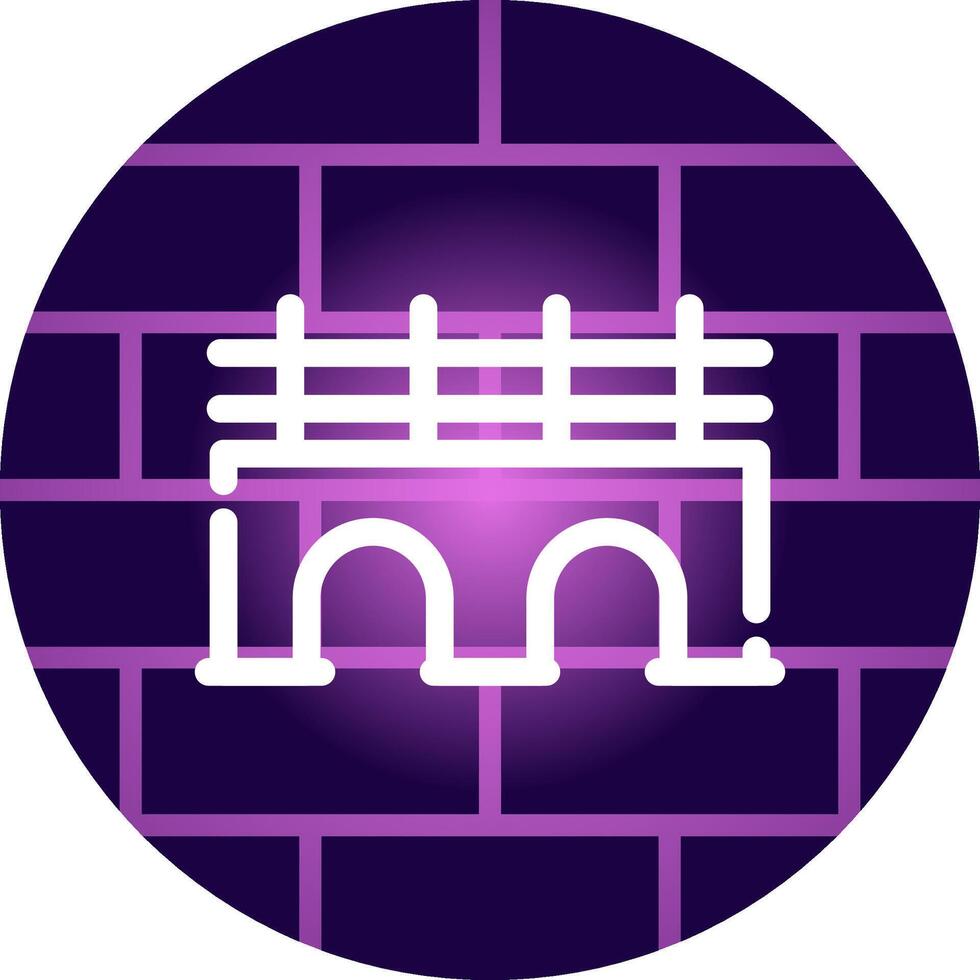 Bridge Creative Icon Design vector