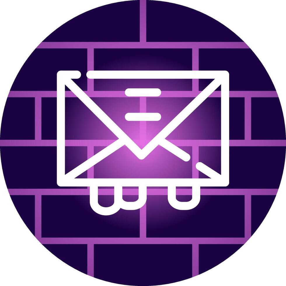 diseño de icono creativo de correo vector