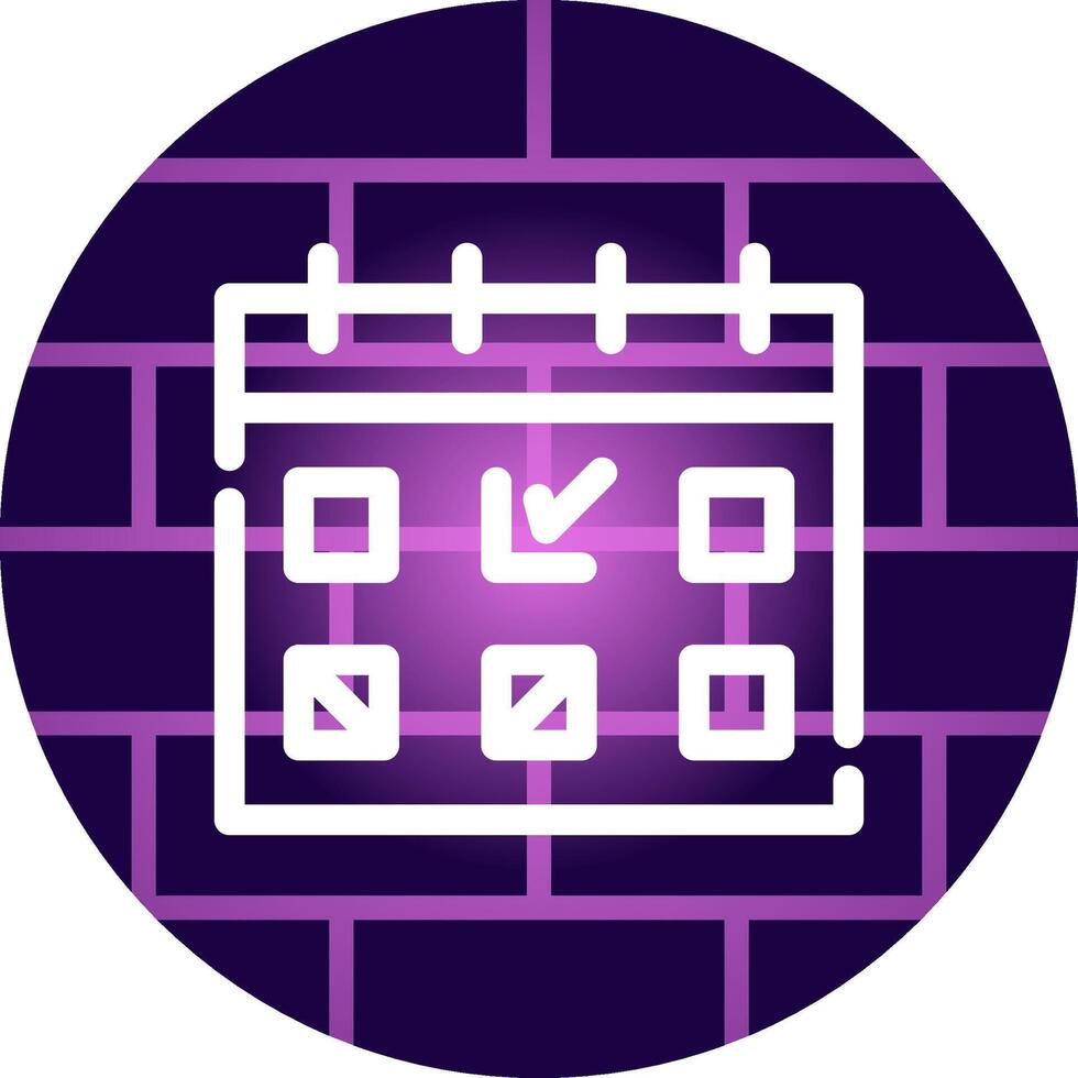 Line Neon Wall Design vector