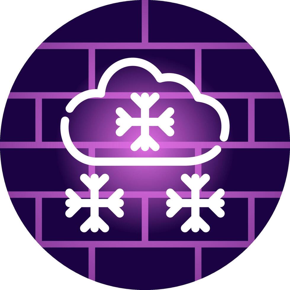 Snowy Creative Icon Design vector