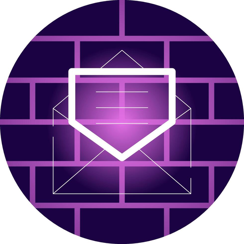 Email Creative Icon Design vector