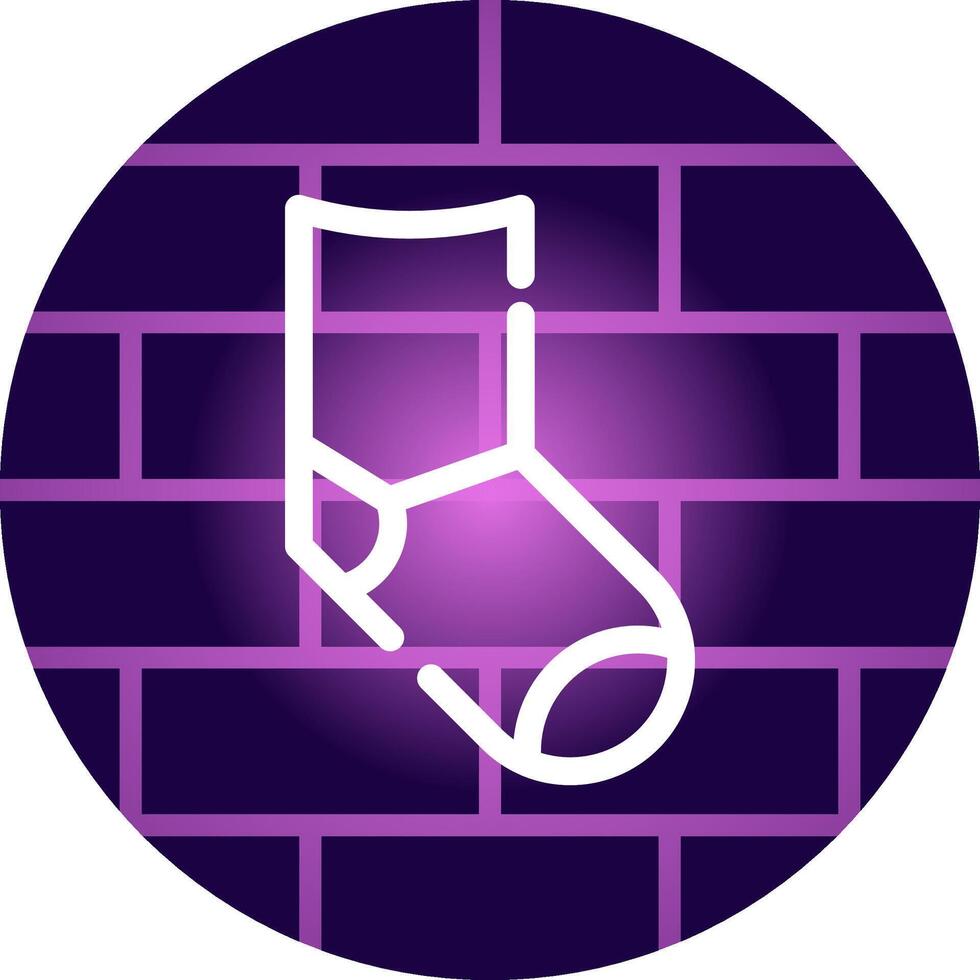 Sock Creative Icon Design vector