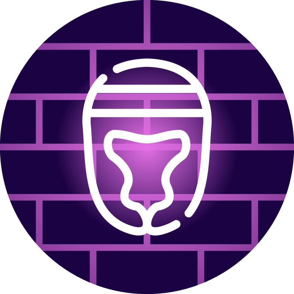 Helmet Creative Icon Design vector