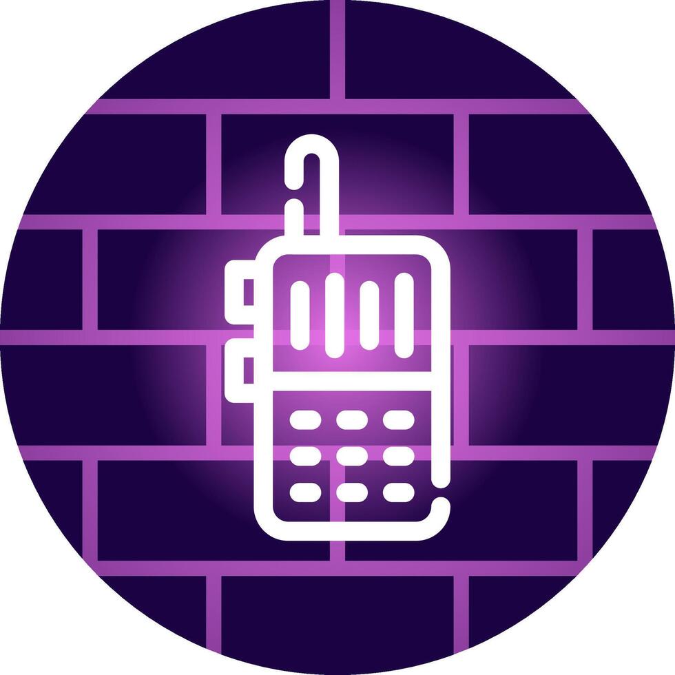 Walkie Talkies Creative Icon Design vector