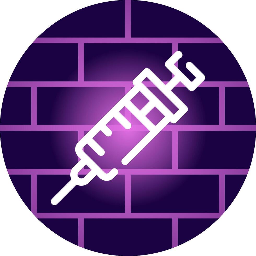 Injection Creative Icon Design vector