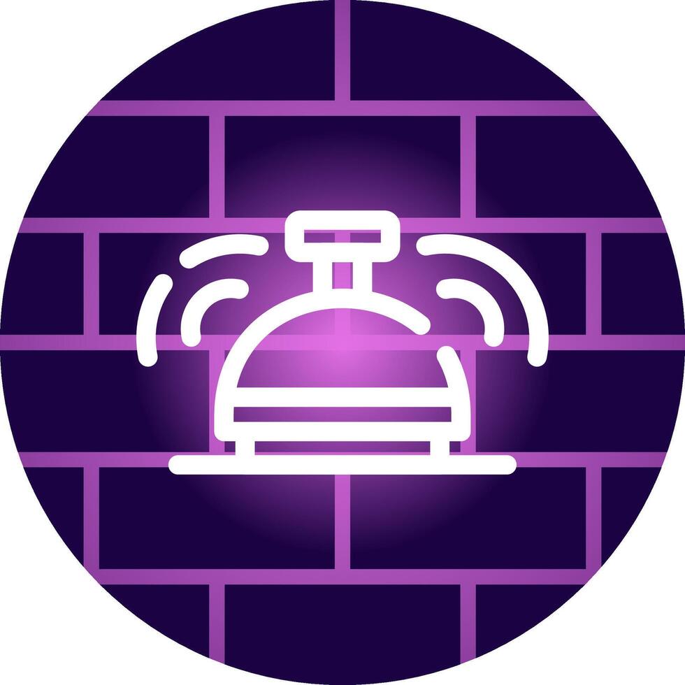 Hotel Bell Creative Icon Design vector