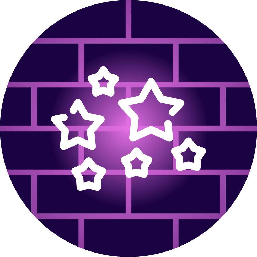 diseño de icono creativo de estrellas vector