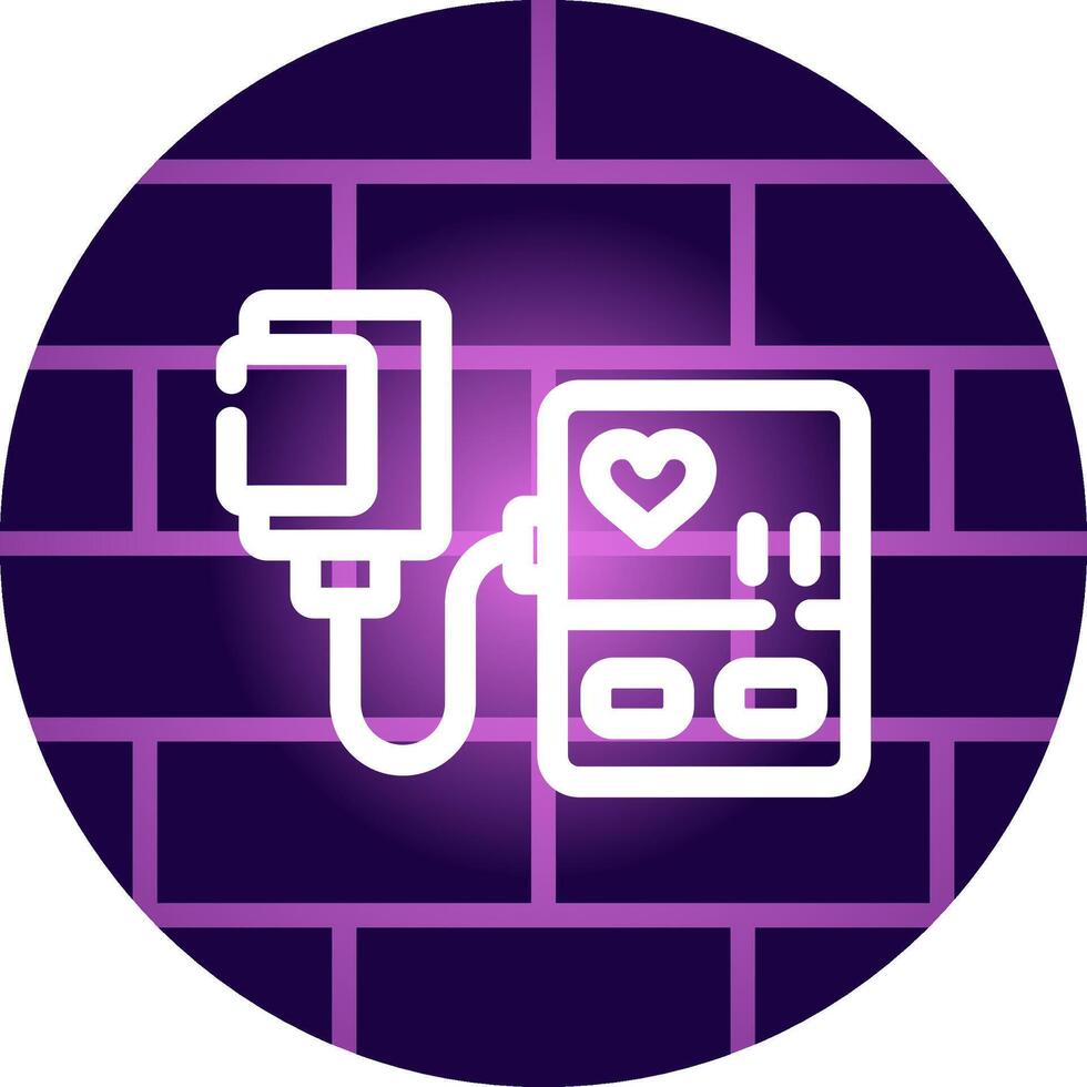Tensiometer Creative Icon Design vector