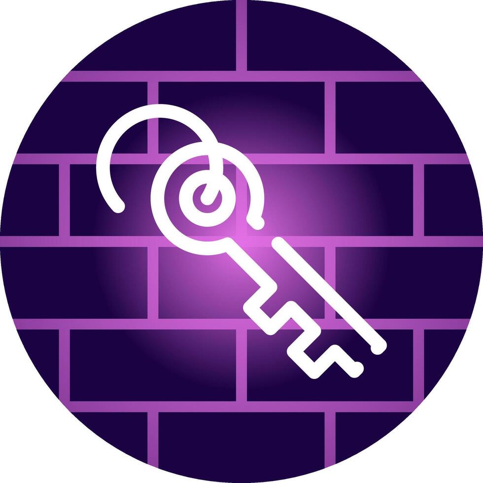 Key Creative Icon Design vector