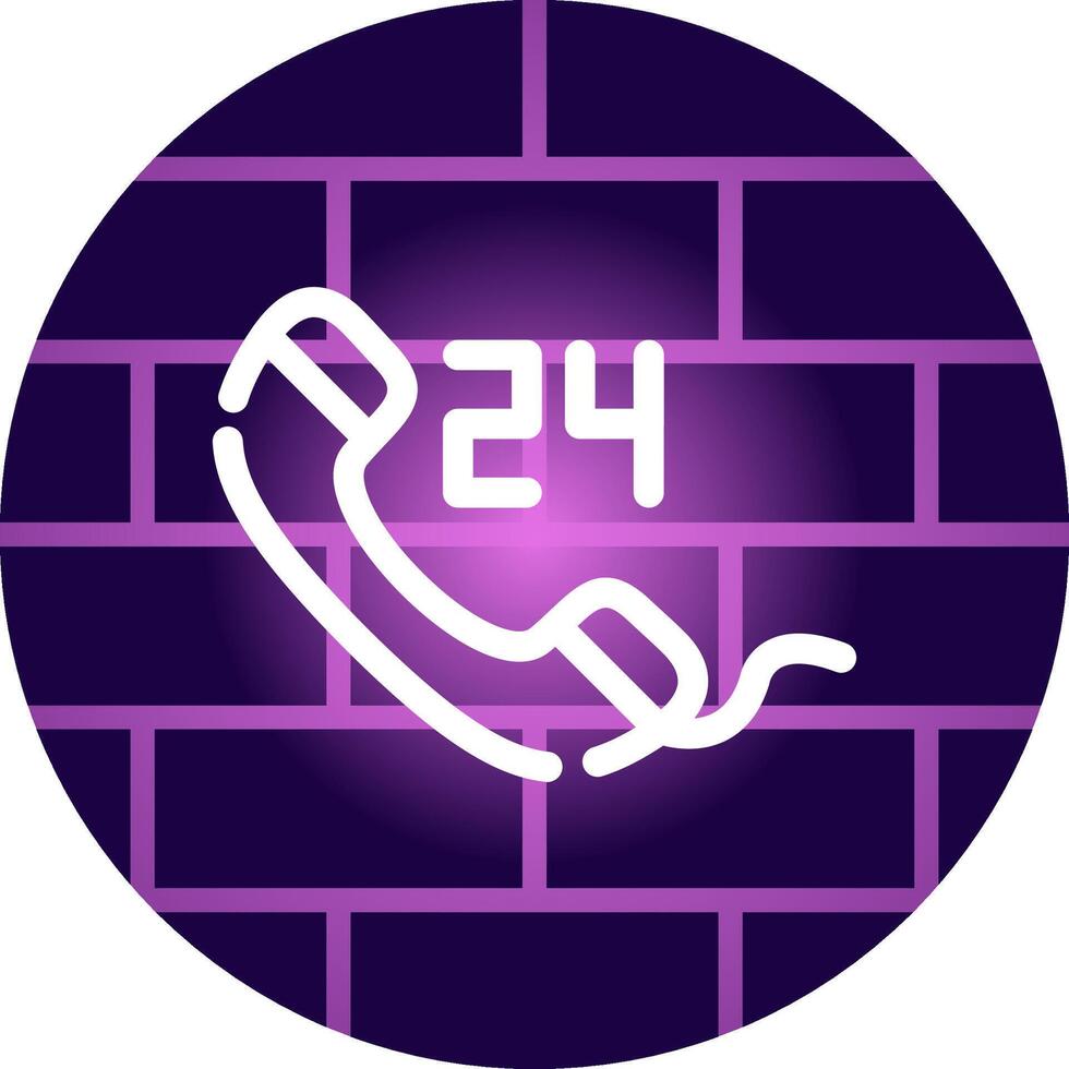 Emergency call Creative Icon Design vector
