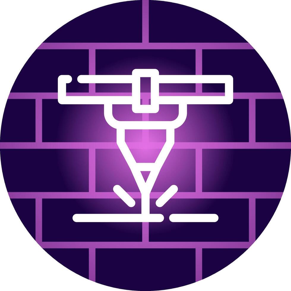 Laser Creative Icon Design vector