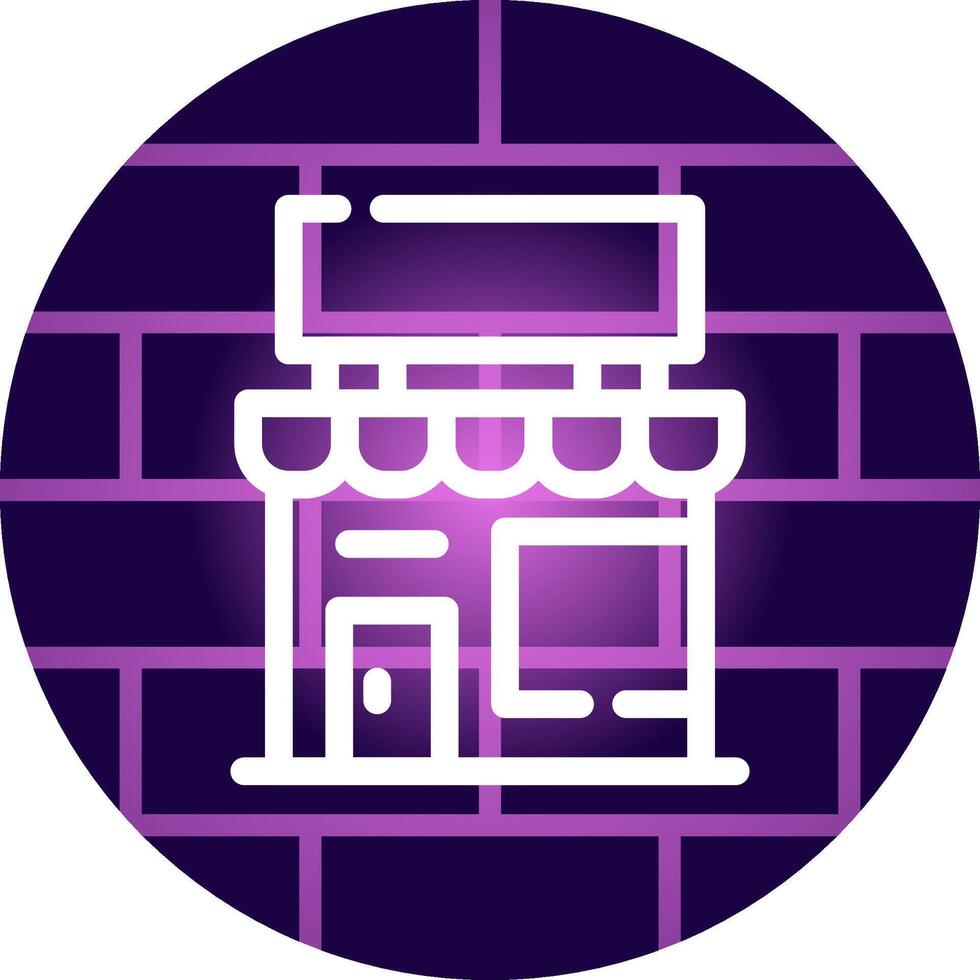 tienda de diseño de iconos creativos vector