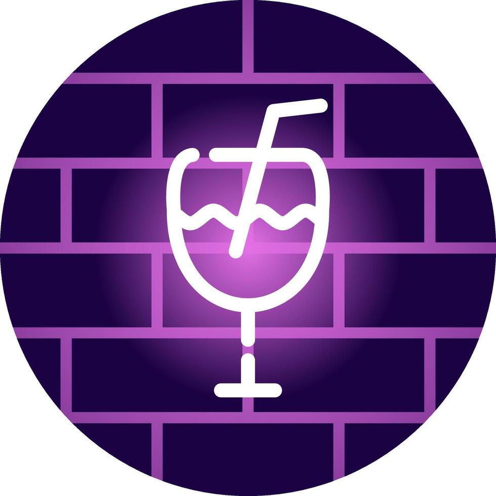 Cocktail Creative Icon Design vector