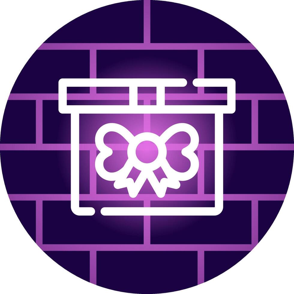 Gift Box Creative Icon Design vector