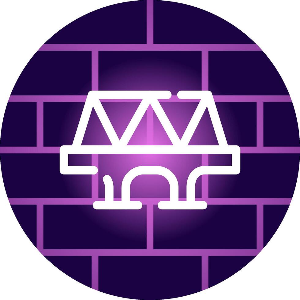 Bridge Creative Icon Design vector