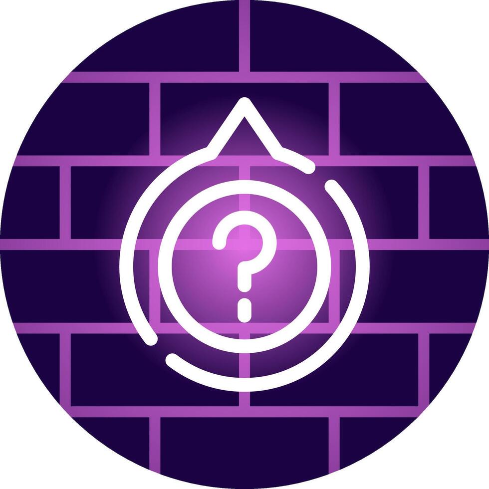 Question Creative Icon Design vector