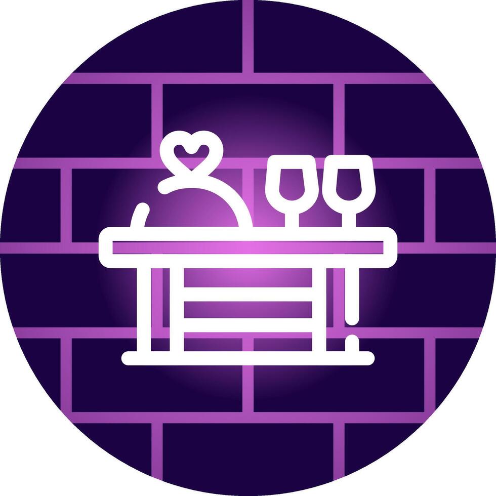 Banquet Creative Icon Design vector