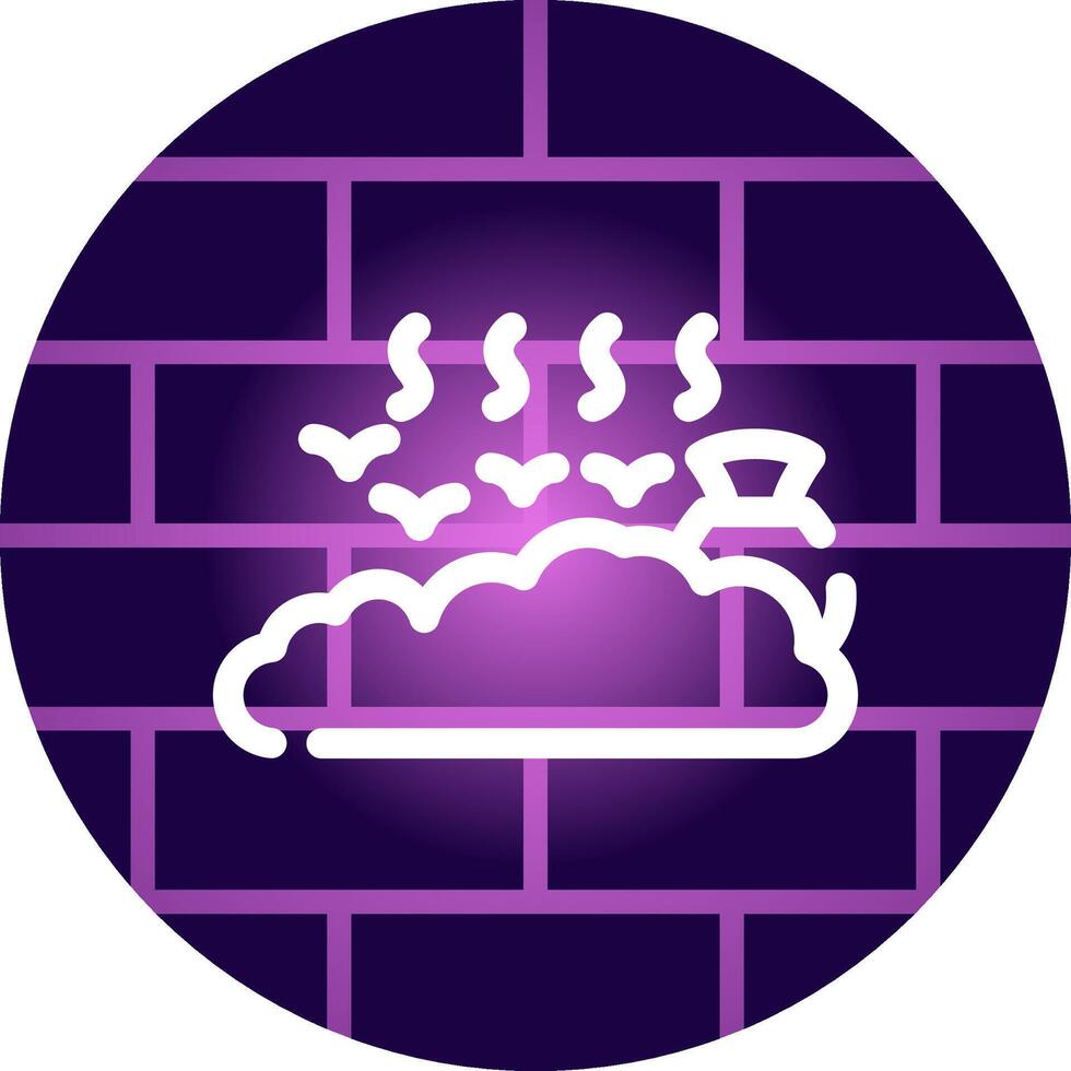 Landfill Creative Icon Design vector