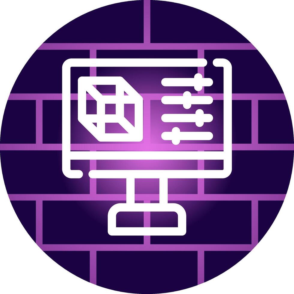 Simulation Creative Icon Design vector