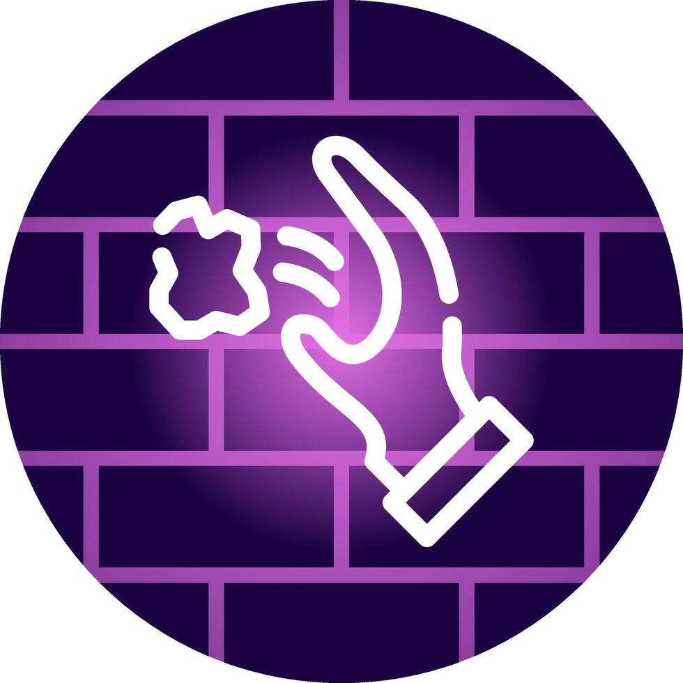 Throwing Trash Creative Icon Design vector