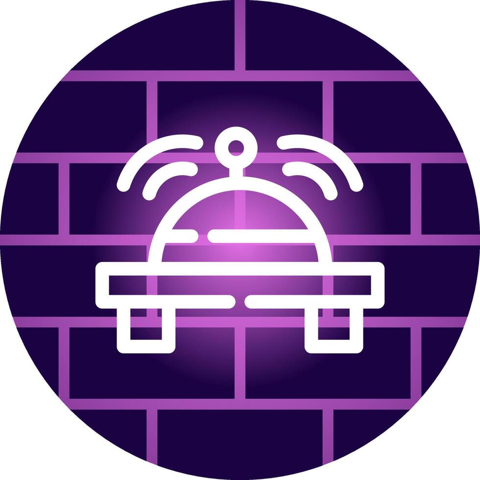 Reception Bell Creative Icon Design vector