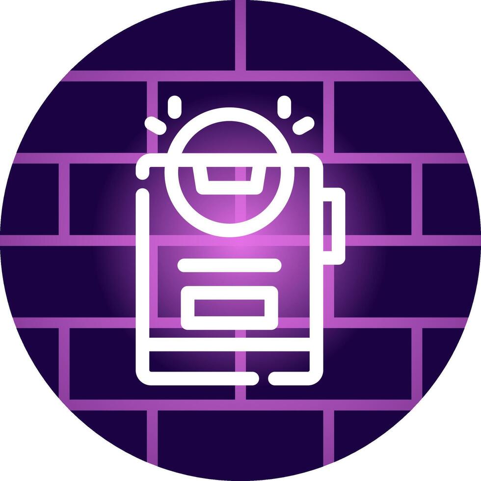 Light Creative Icon Design vector
