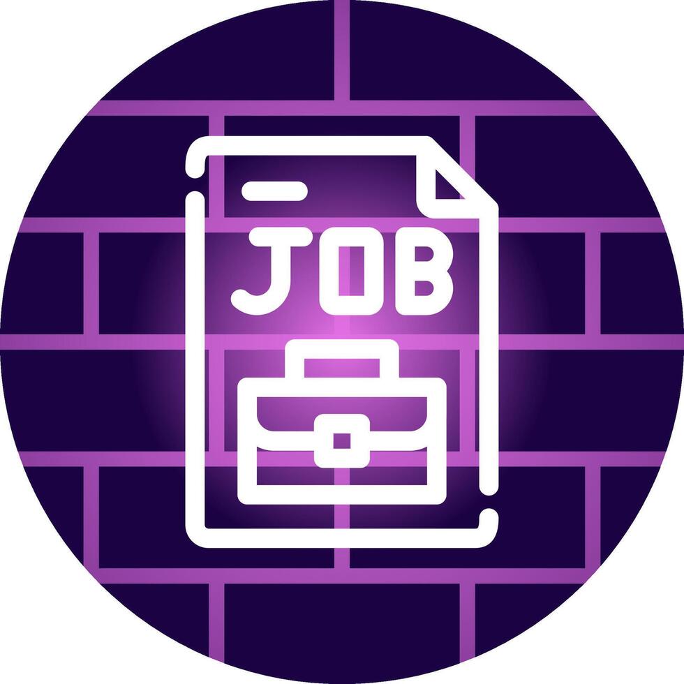 Job Creative Icon Design vector