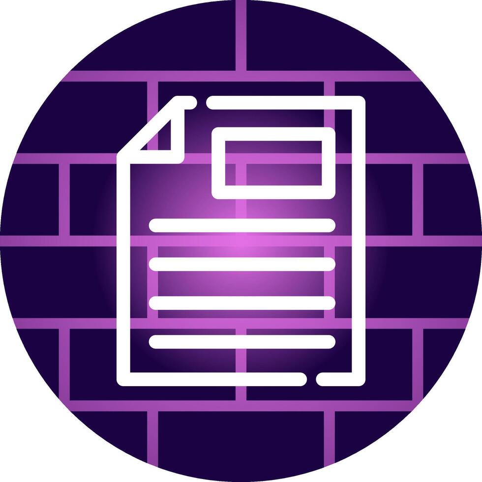 Line Neon Wall Design vector