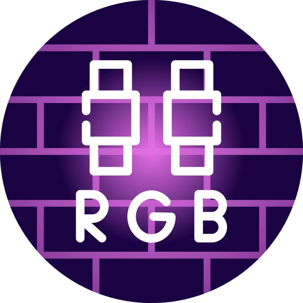 Rgb Creative Icon Design vector