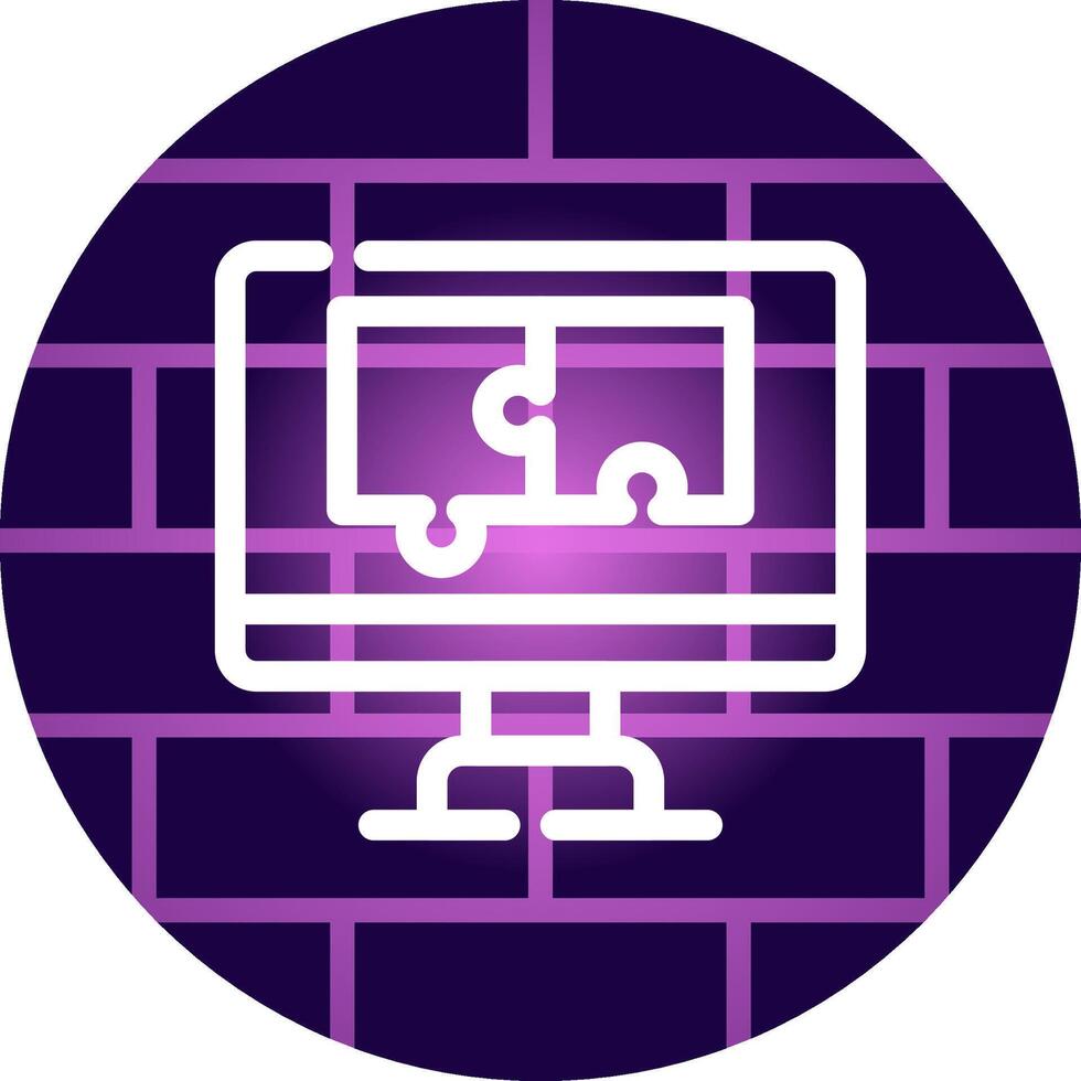 Puzzle Creative Icon Design vector