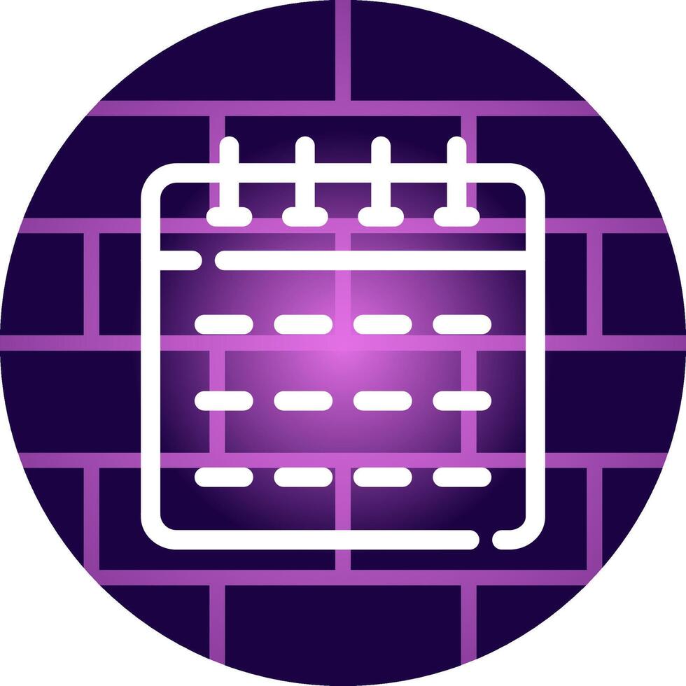 Line Neon Wall Design vector