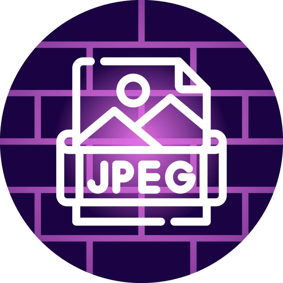 Jpeg Creative Icon Design vector