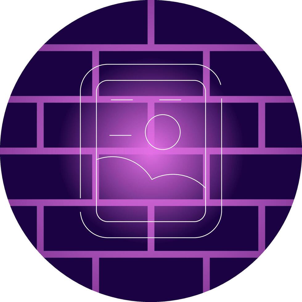 Canvas Creative Icon Design vector