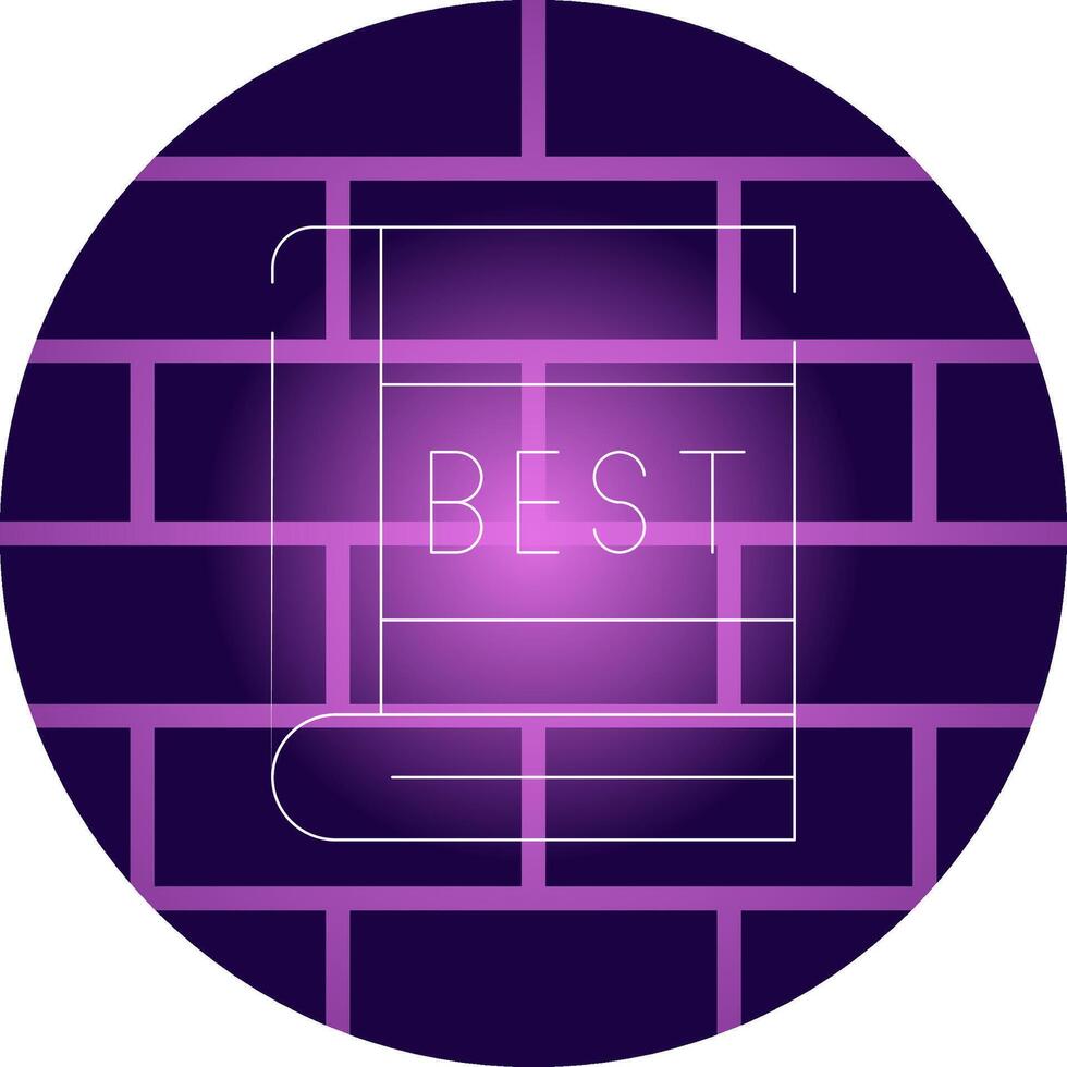 Best Seller Creative Icon Design vector