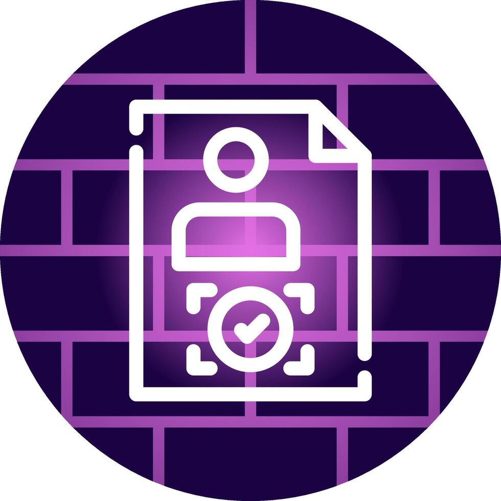 Approval Creative Icon Design vector