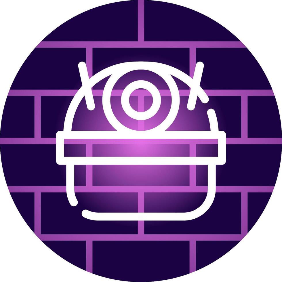 Helmet Creative Icon Design vector