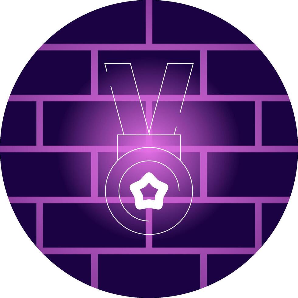 Medal Creative Icon Design vector