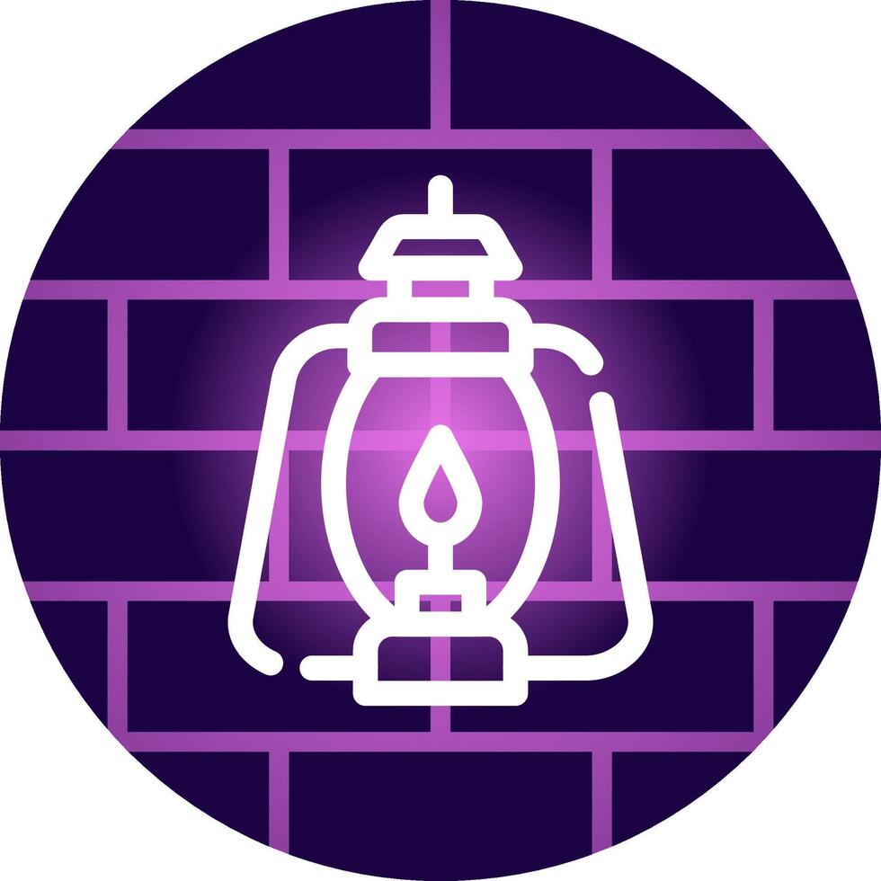 Lantern Creative Icon Design vector