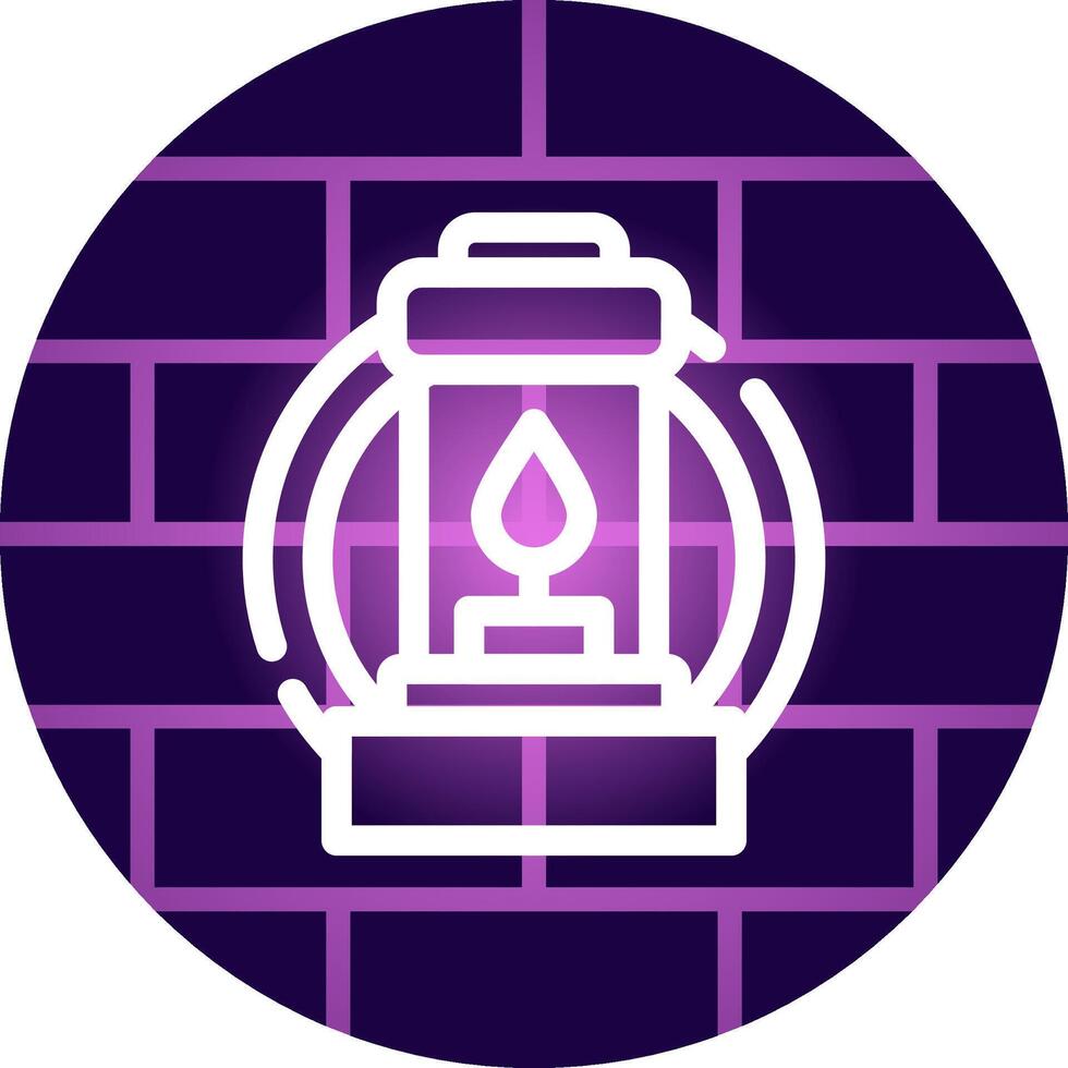 Lantern Creative Icon Design vector