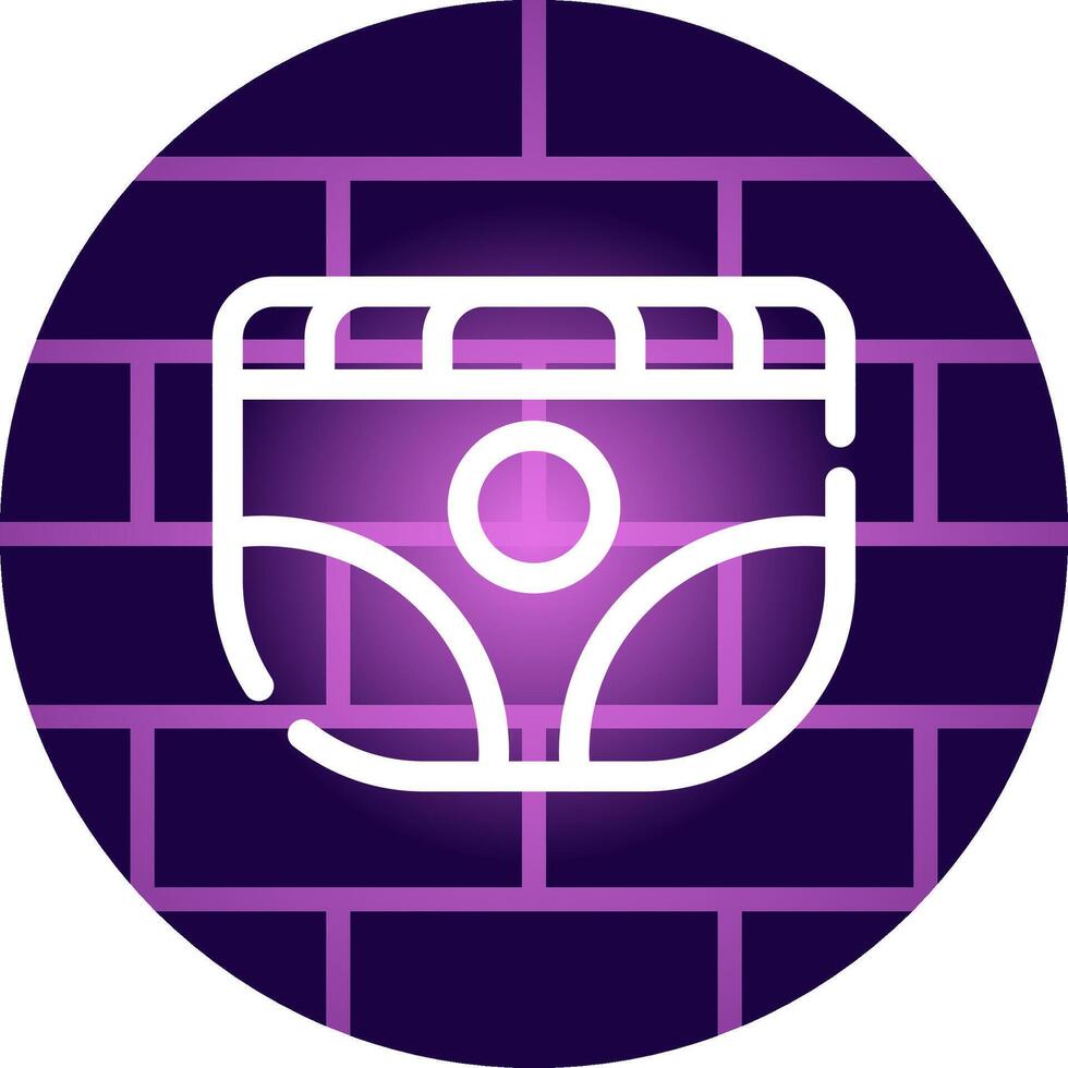 Diaper Creative Icon Design vector
