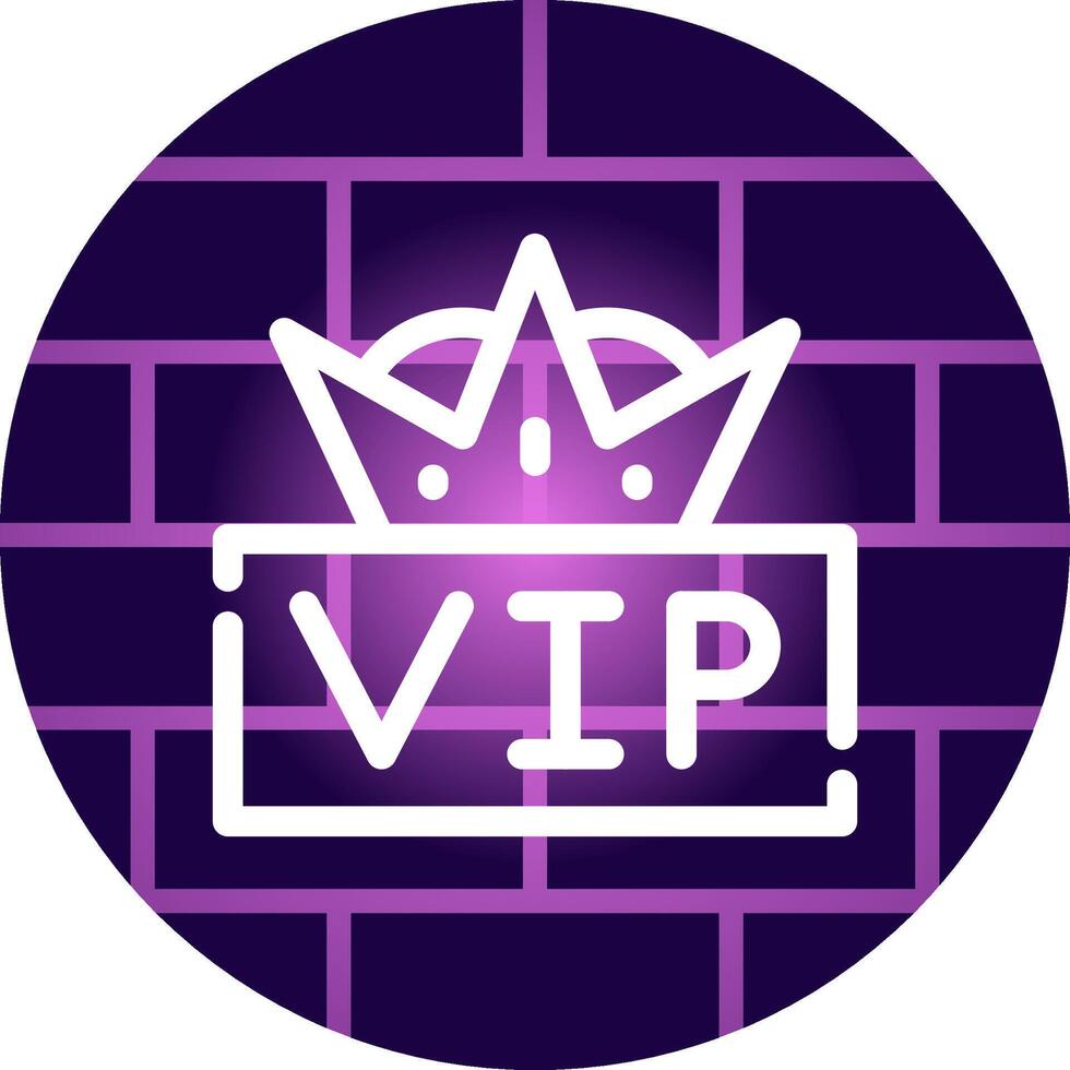 VIP Creative Icon Design vector