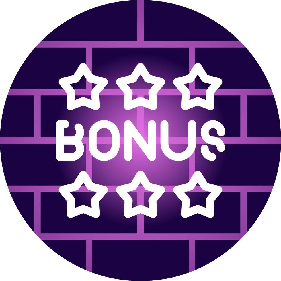 Bonus Creative Icon Design vector