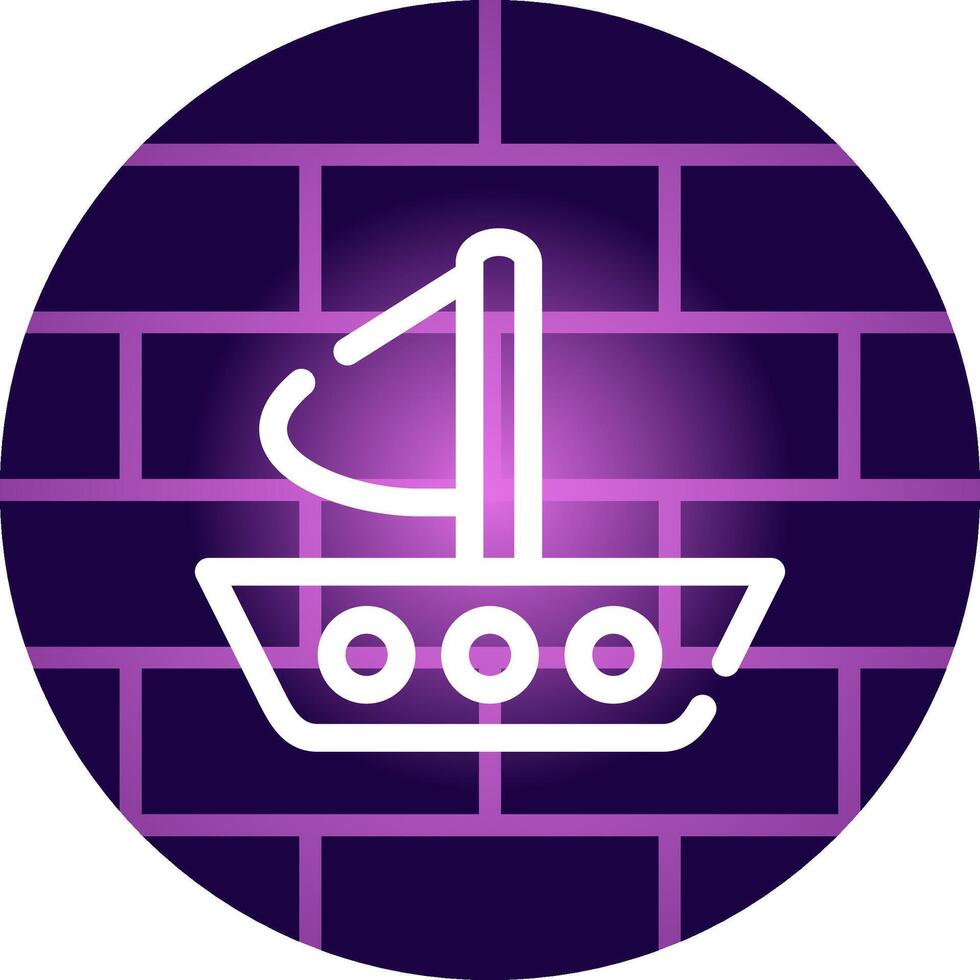 Boat Creative Icon Design vector