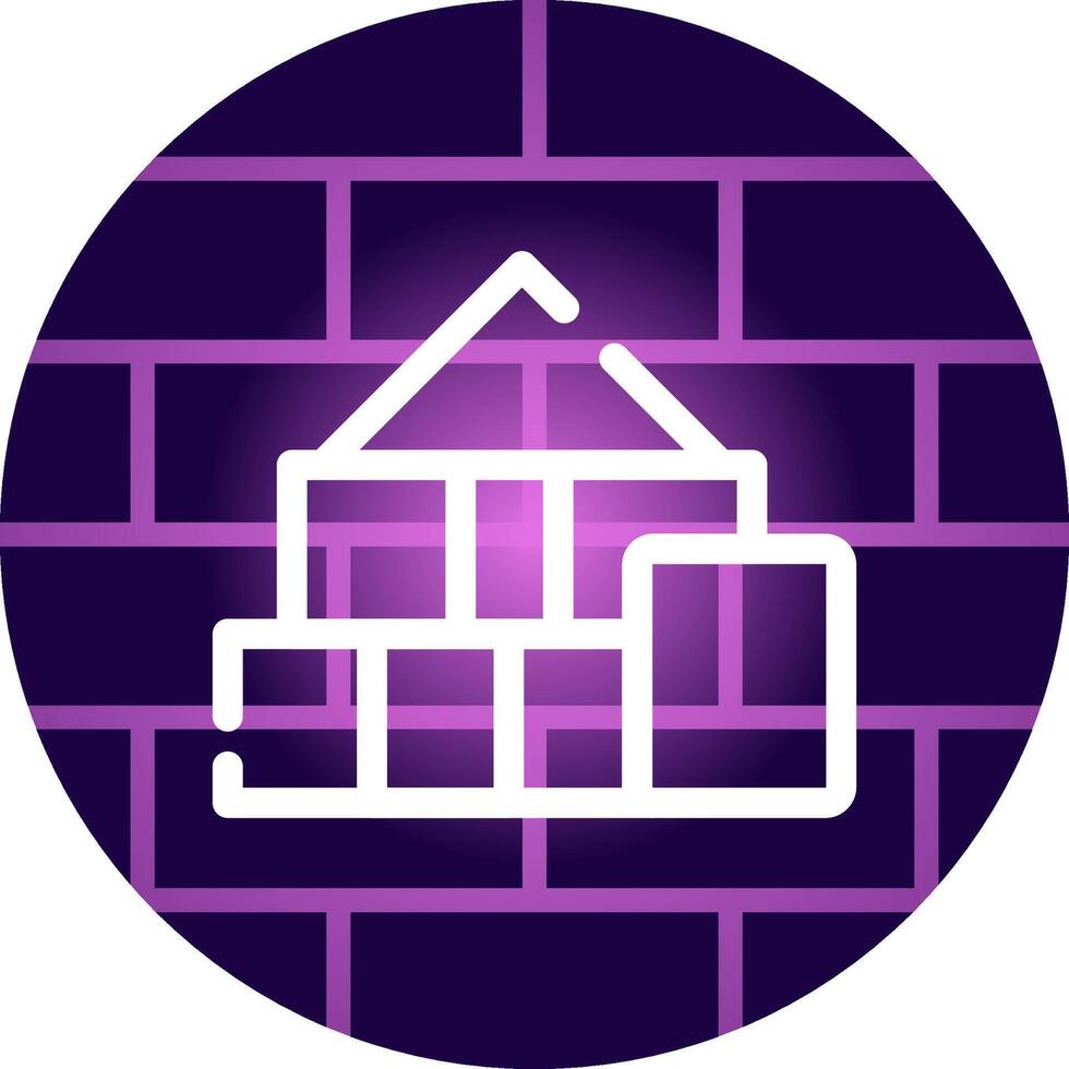 Blocks Creative Icon Design vector