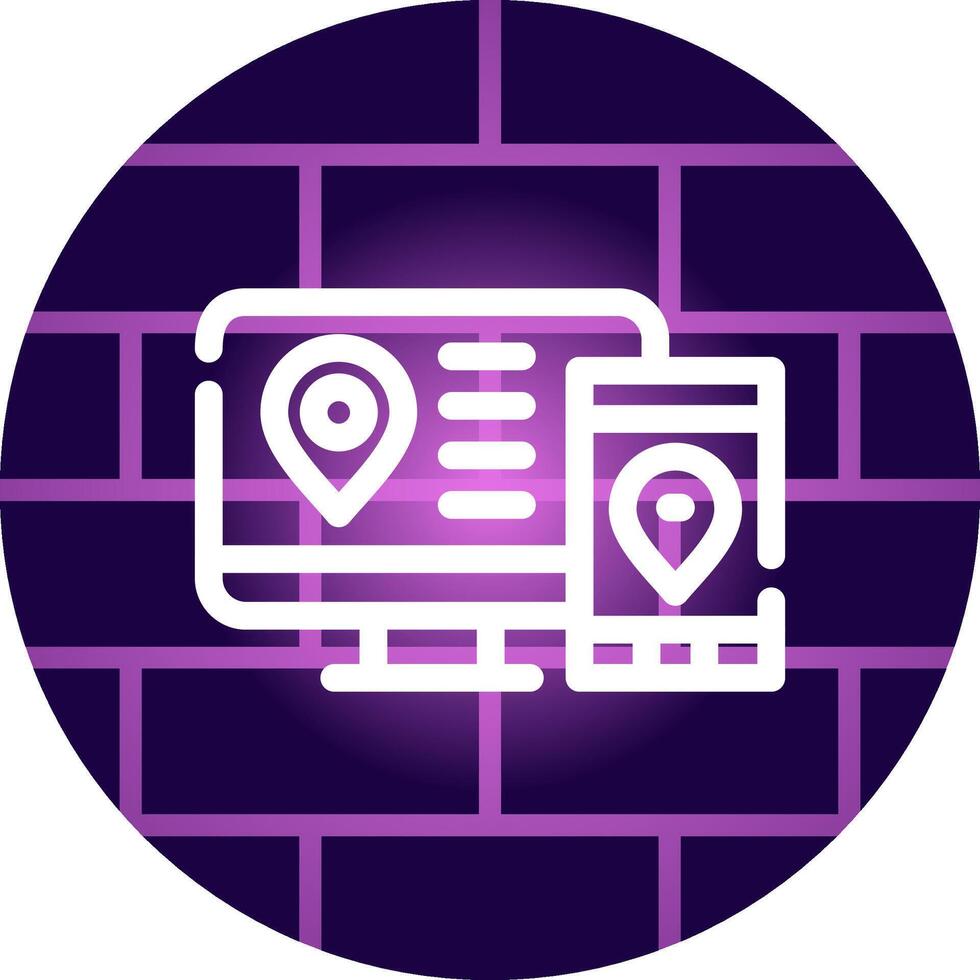 Multi Screen Marketing Creative Icon Design vector