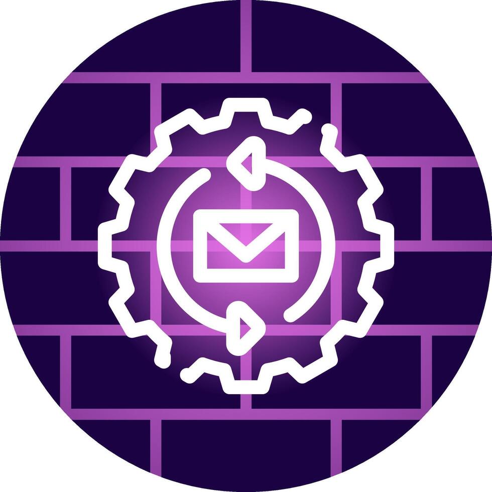 Marketing Automation Creative Icon Design vector