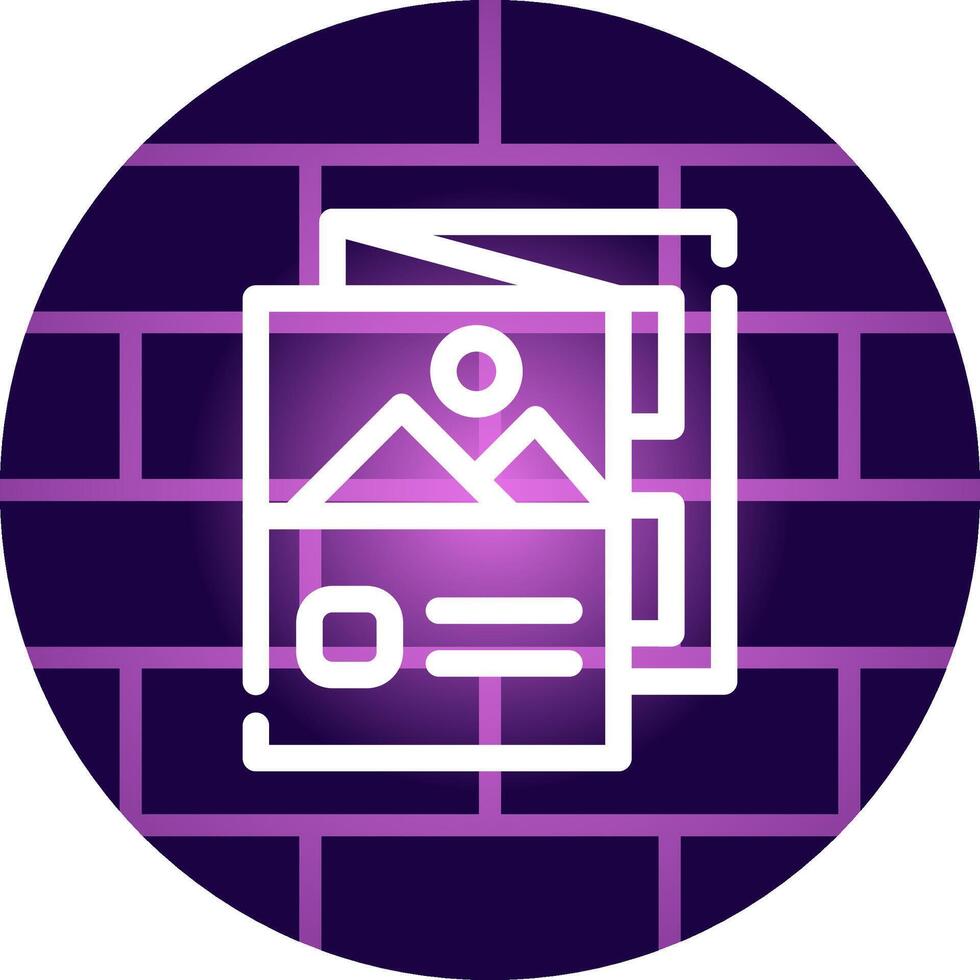 Flyer Creative Icon Design vector