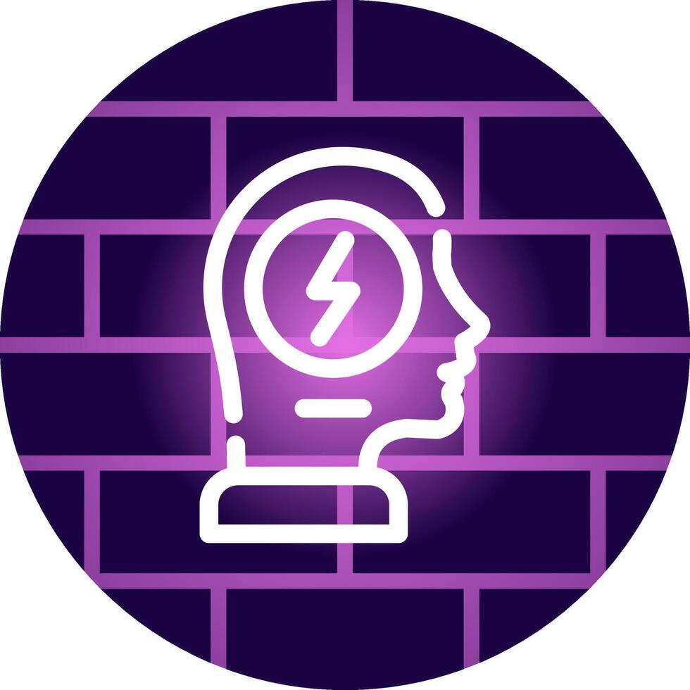Brainstorm Creative Icon Design vector
